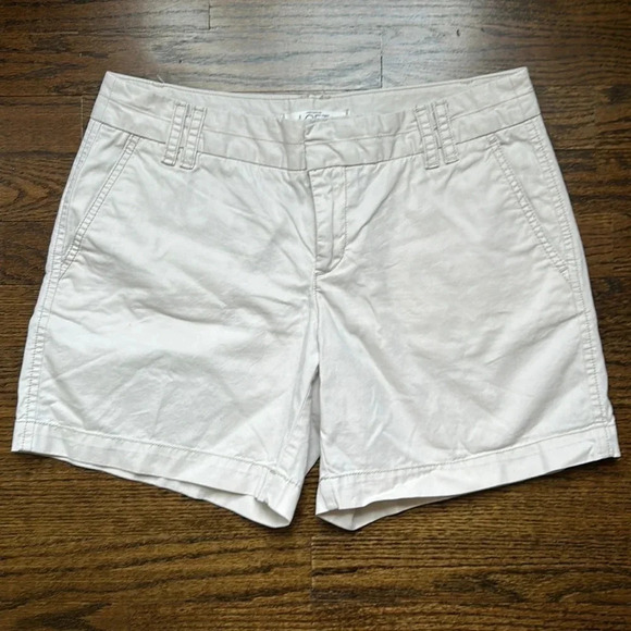 LOFT tan cotton shorts size 2 - Picture 1 of 5